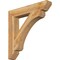 Ekena Millwork Legacy Slat Rough Sawn Bracket, Western Red Cedar, 6"W x 38"D x 38"H BKT06X38X38LEC06RWR - alternate 1